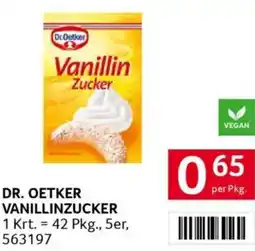 Transgourmet Dr.oetker vanillinzucker Angebot