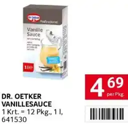 Transgourmet Dr. oetker vanillesauce Angebot