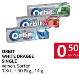 Transgourmet Orbit white dragee single Angebot