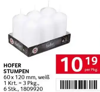 Transgourmet Hofer stumpen Angebot