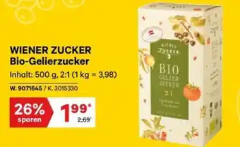 Lagerhaus Wiener zucker bio-gelierzucker Angebot