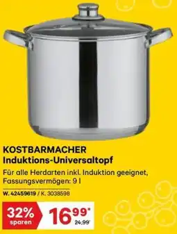 Lagerhaus Kostbarmacher induktions universaltopf Angebot