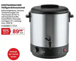 Lagerhaus Kostbarmacher heißgetränkeautomat Angebot