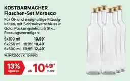 Lagerhaus Kostbarmacher flaschen set marasca Angebot