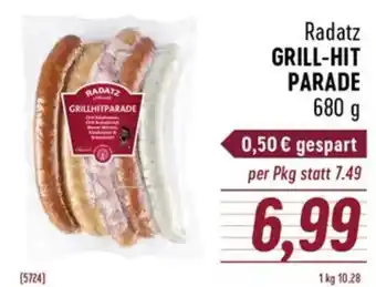Radatz Radatz grillhitparade Angebot