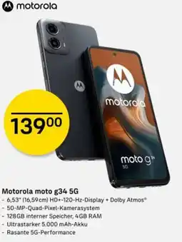 Post Motorola moto g34 5g Angebot
