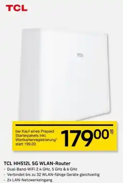 Post Tcl hh512l 5g wlan router Angebot