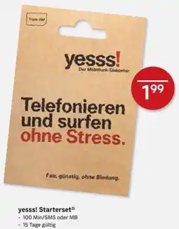 Post yesss Starterset³ Angebot