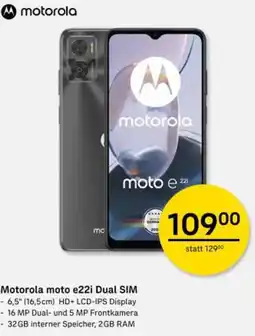 Post Motorola moto e22i dual sim Angebot