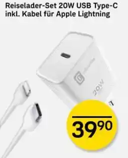 Post Reiselader-set 20w usb type c Angebot