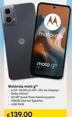Post Motorola moto g34 Angebot