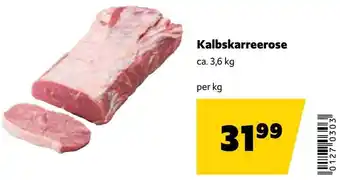 Eurogast Grissemann Kalbskarreerose Angebot