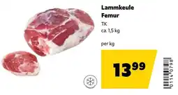 Eurogast Grissemann Lammkeule femur Angebot