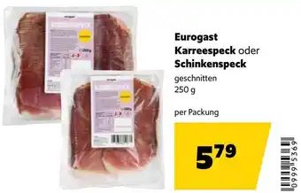 Eurogast Grissemann Eurogast karreespeck chinkenspeck Angebot