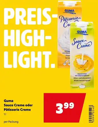 Eurogast Grissemann Guma sauce creme oder pâtisserie creme Angebot