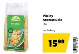 Eurogast Grissemann Vitality ananasstücke Angebot