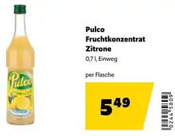 Eurogast Grissemann Pulco fruchtkonzentrat zitrone Angebot