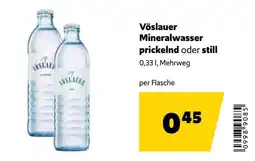 Eurogast Grissemann Vöslauer mineralwasser prickelnd oder still Angebot
