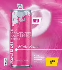 Eurogast Grissemann Red bull summer edition white peach Angebot