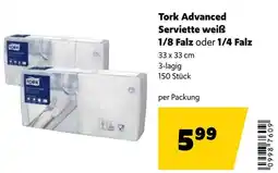 Eurogast Grissemann Tork advanced serviette weiß Angebot