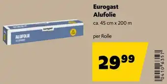 Eurogast Grissemann Eurogast alufolie Angebot