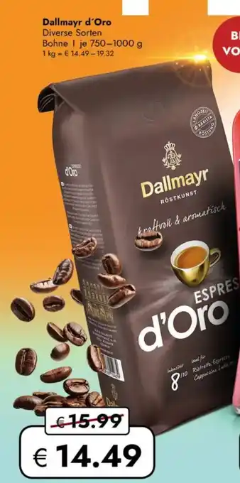 Travel FREE Dallmayr d'oro Angebot