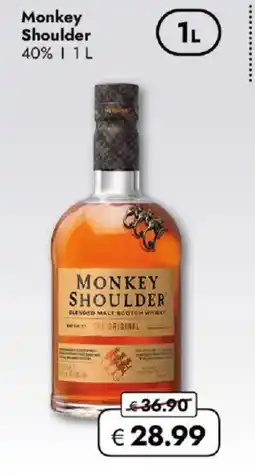 Travel FREE Monkey Shoulder Angebot