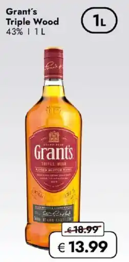 Travel FREE Grant's triple wood Angebot
