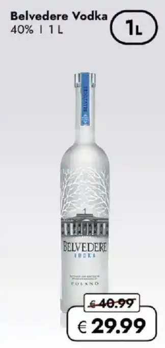 Travel FREE Belvedere vodka Angebot