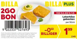 Billa Leberkäse gebacken Angebot