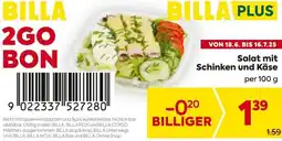 Billa Salat mit Schinken und Käse Angebot
