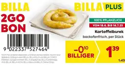 Billa Kartoffelburek Angebot