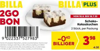 Billa Schoko Kokoskuchen Angebot