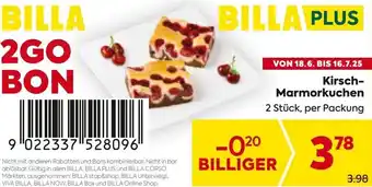 Billa Kirsch Marmorkuchen Angebot