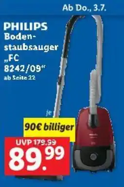Lidl PHILIPS Boden staubsauger Angebot