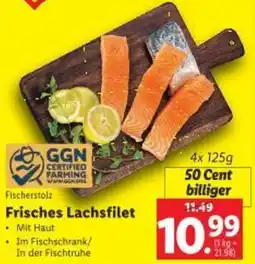 Lidl Frisches Lachsfilet Angebot