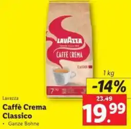 Lidl Lavazza Caffè Crema Classico Angebot