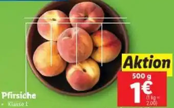 Lidl Pfirsiche Angebot