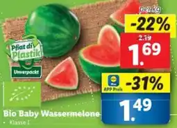 Lidl Bio Baby Wassermelone Angebot