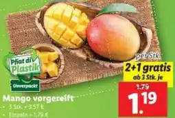 Lidl Mango vorgereift Angebot