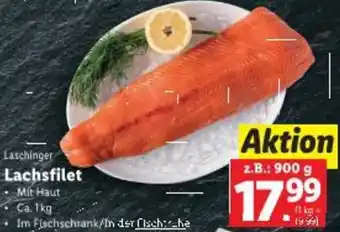 Lidl Laschinger Lachsfilet Angebot