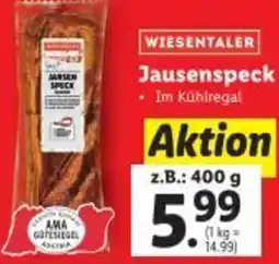 Lidl WIESENTALER Jausenspeck Angebot