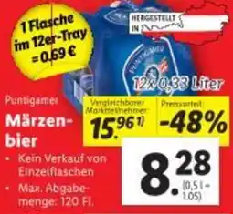 Lidl Puntigamer Marzen bier Angebot