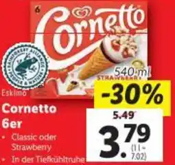 Lidl Eskimo Cornetto 6er Angebot