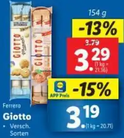 Lidl Ferrero Giotto Angebot