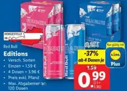 Lidl Red Bull Editions Angebot