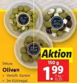 Lidl Deluxs Oliven Angebot