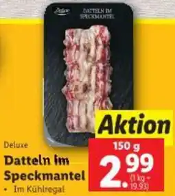 Lidl Deluxe Datteln im Speckmantel Angebot