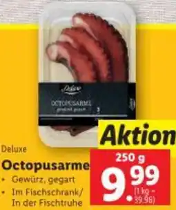 Lidl Deluxe Octopusarme Angebot