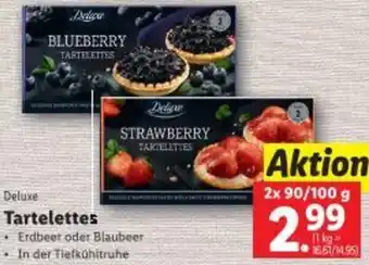Lidl Deluxe Tartelettes Angebot